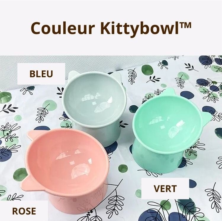 CONFORT OPTIMAL AU REPAS | Kittybowl™ - Chat - achat.com